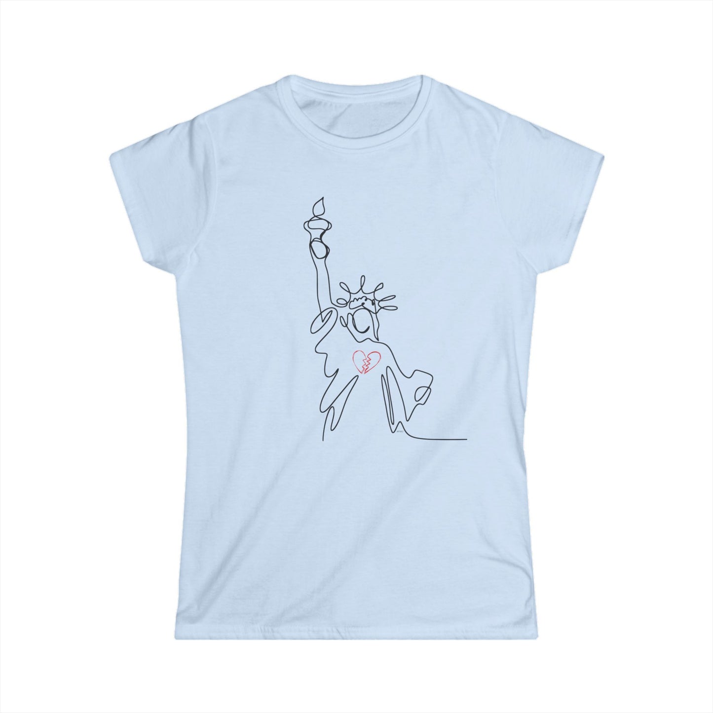 Softstyle™ Women's T-Shirt 💔Statue of Liberty