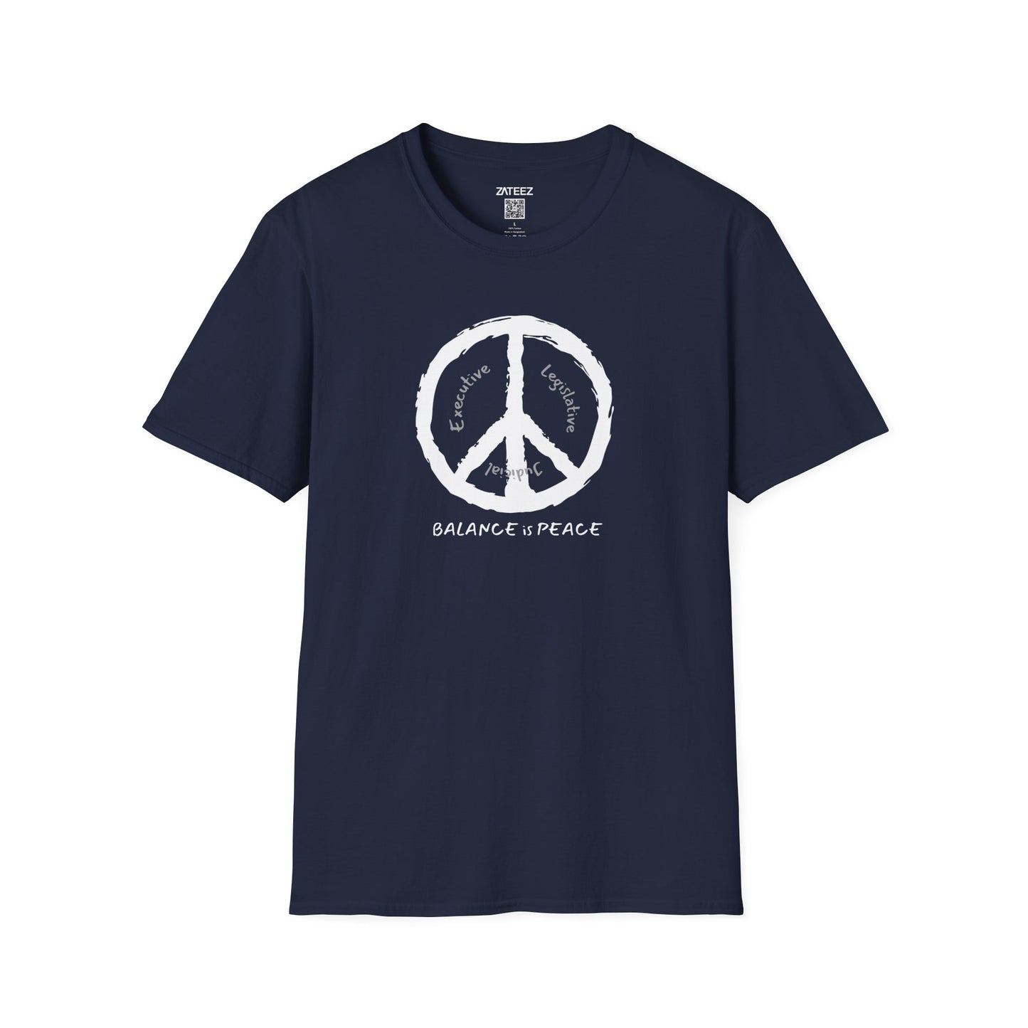 Balance is Peace ☮️ Cotton Unisex T-Shirt