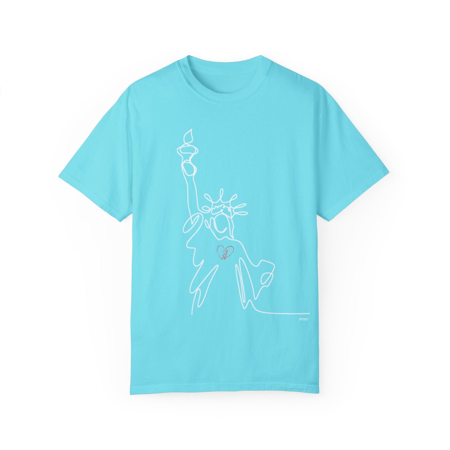 Statue of Liberty Broken-Hearted 💔 Exclusive Design II Soft Unisex T-shirt