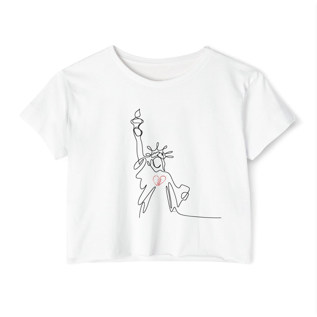 Crop Top Graphic Tee