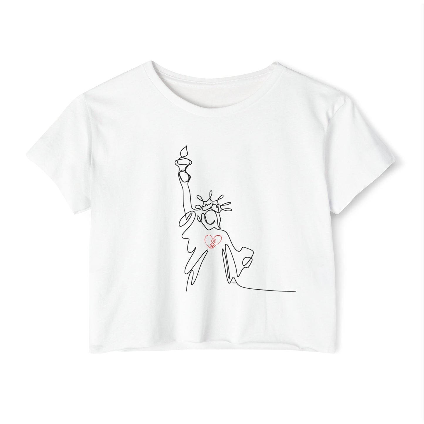 Crop Top Graphic Tee