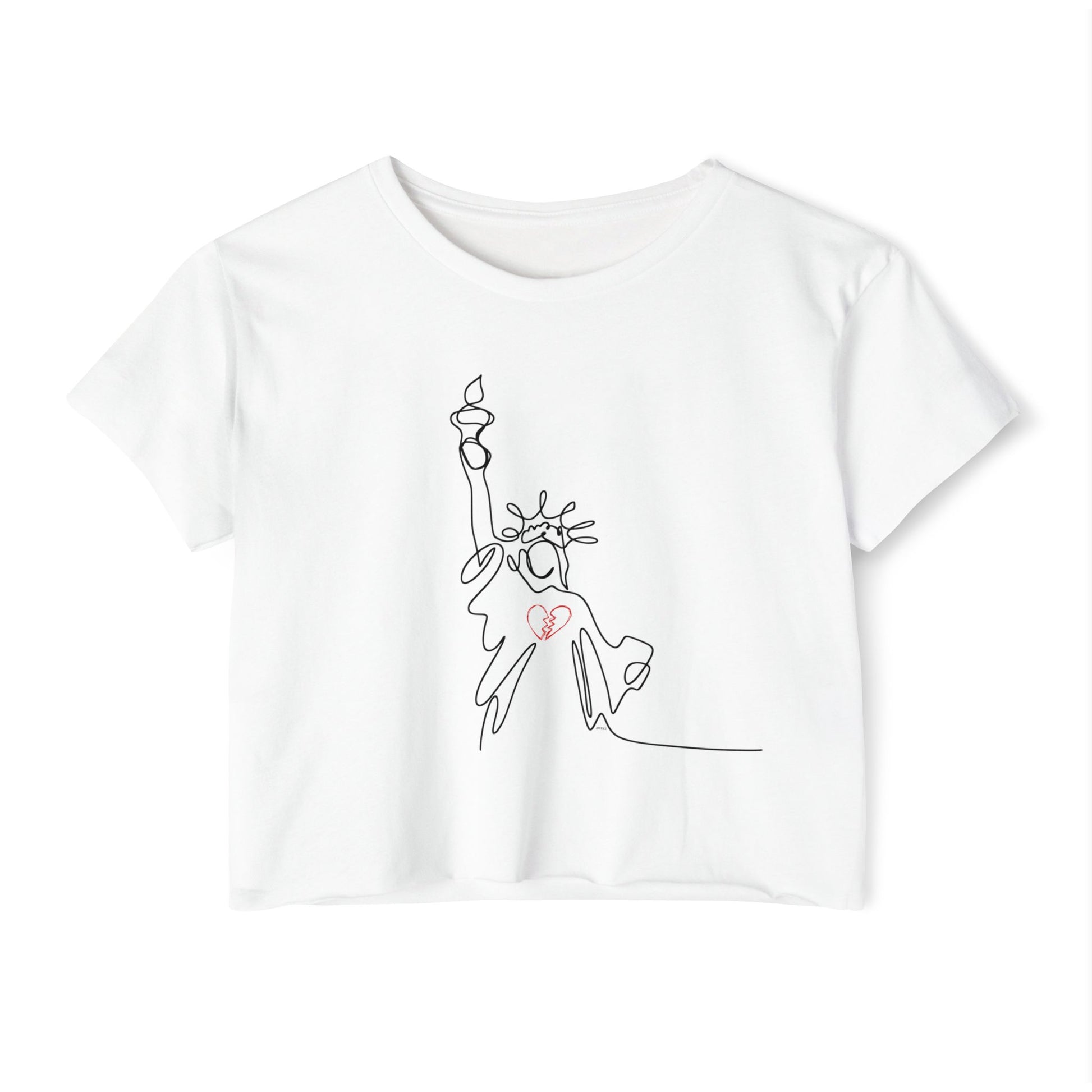 Crop Top Graphic Tee