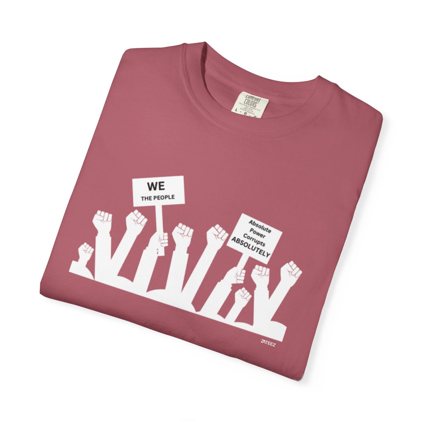 Political Liberty Protesters Unisex Cotton T-Shirt