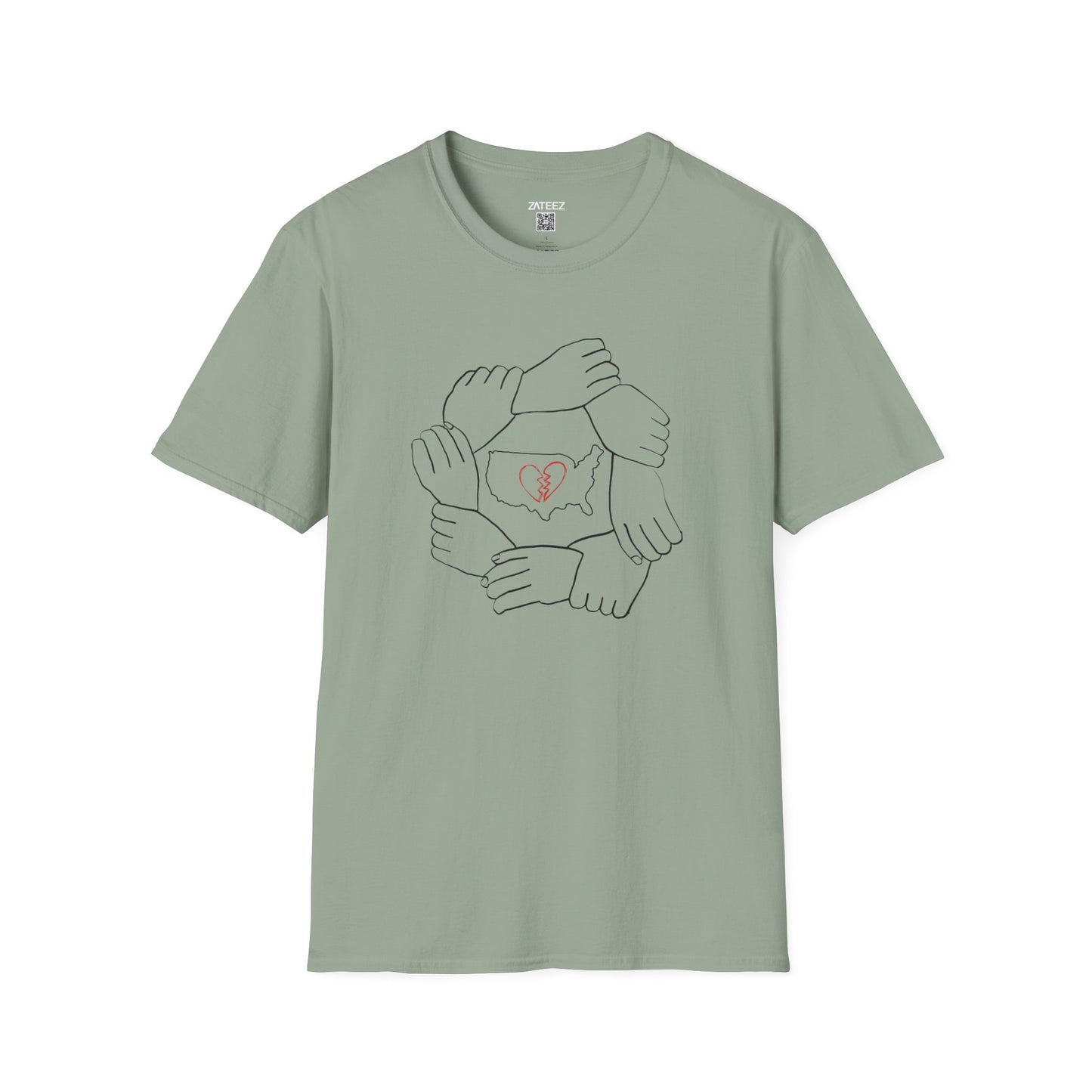 Ultra Soft Cotton Unisex T-Shirt 💔 Unity