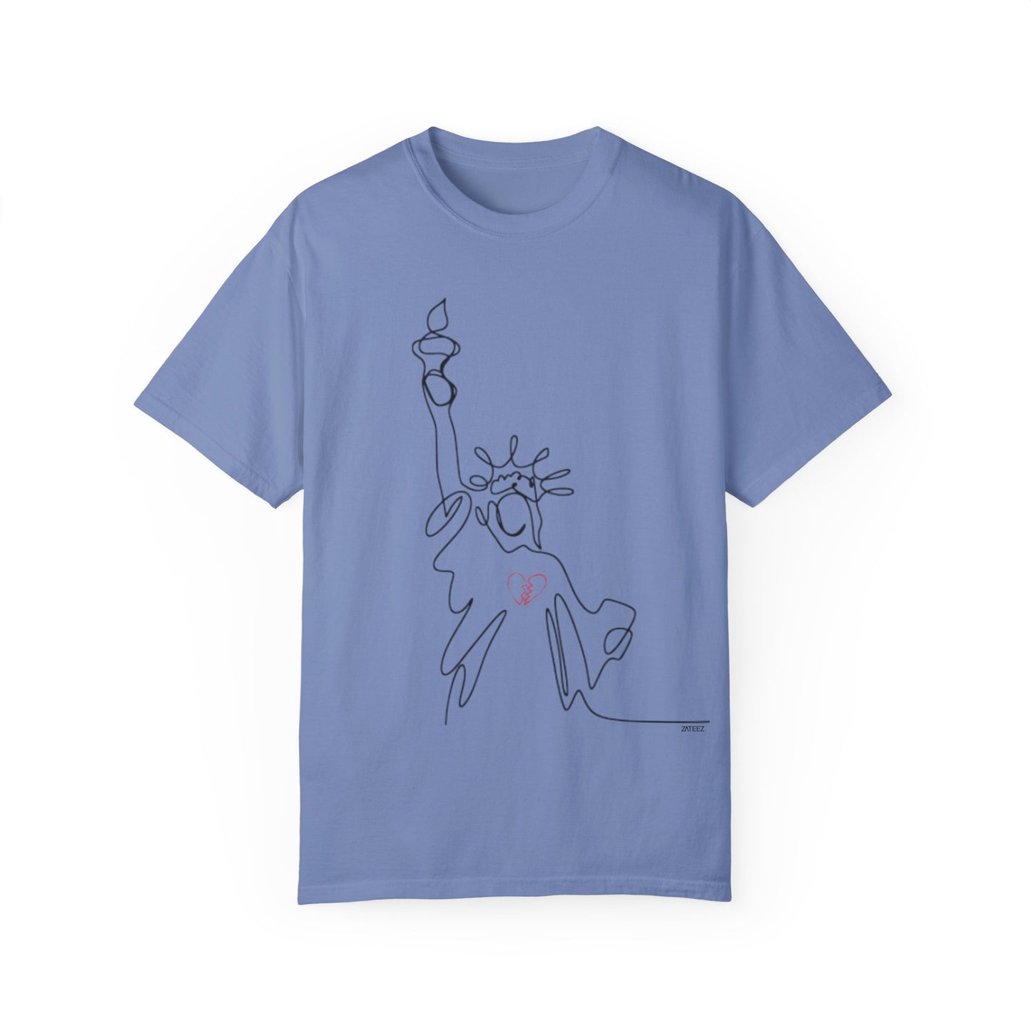 Statue of Liberty Broken-Hearted 💔 Exclusive Design Soft Unisex T-shirt