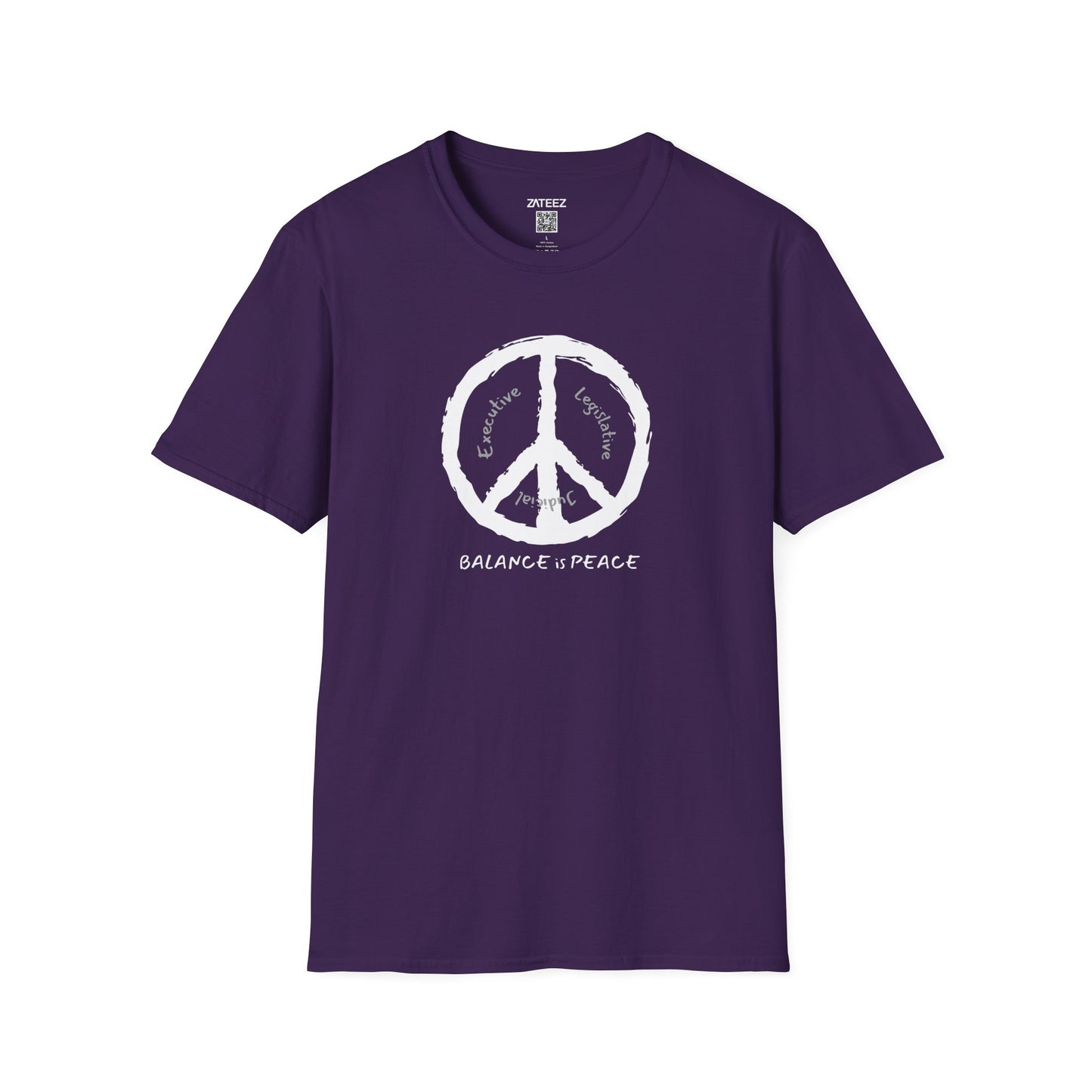 Balance is Peace ☮️ Cotton Unisex T-Shirt