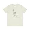 Brokenhearted Statue of Liberty 💔 Unisex Lightweight Jersey Cotton T-shirt