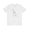 Brokenhearted Statue of Liberty 💔 Unisex Lightweight Jersey Cotton T-shirt