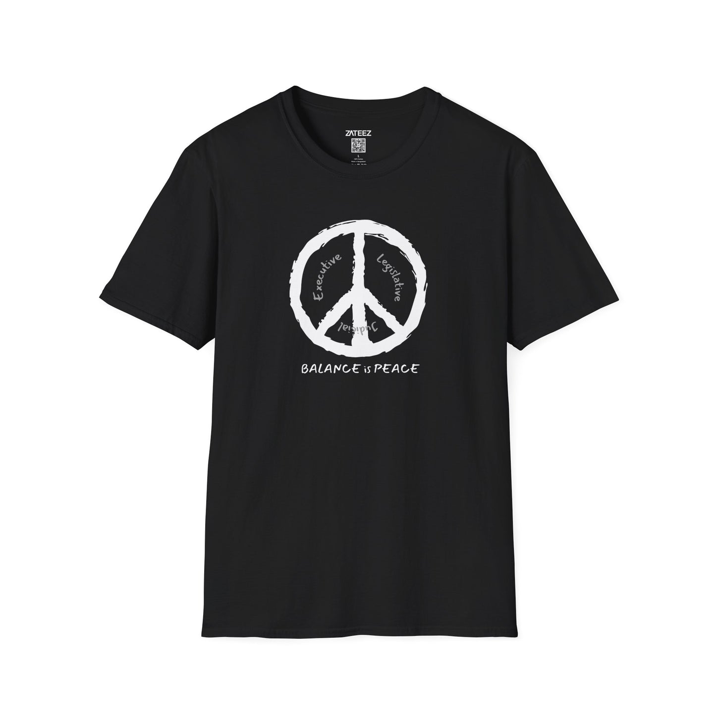 Balance is Peace ☮️ Cotton Unisex T-Shirt