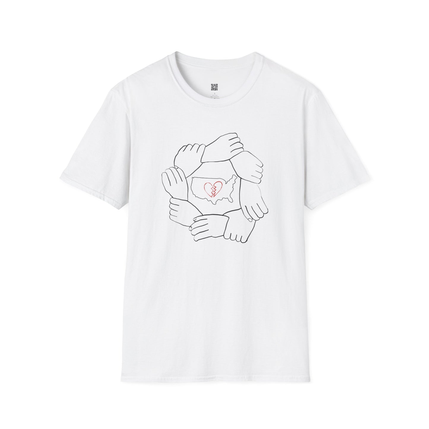 Ultra Soft Cotton Unisex T-Shirt 💔 Unity
