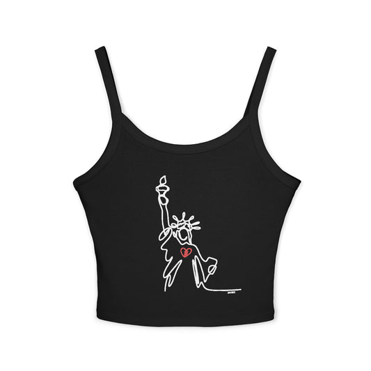 Statue of Liberty Broken-Hearted 💔 Exclusive Design Tank Top