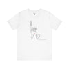 Brokenhearted Statue of Liberty 💔 Unisex Lightweight Jersey Cotton T-shirt