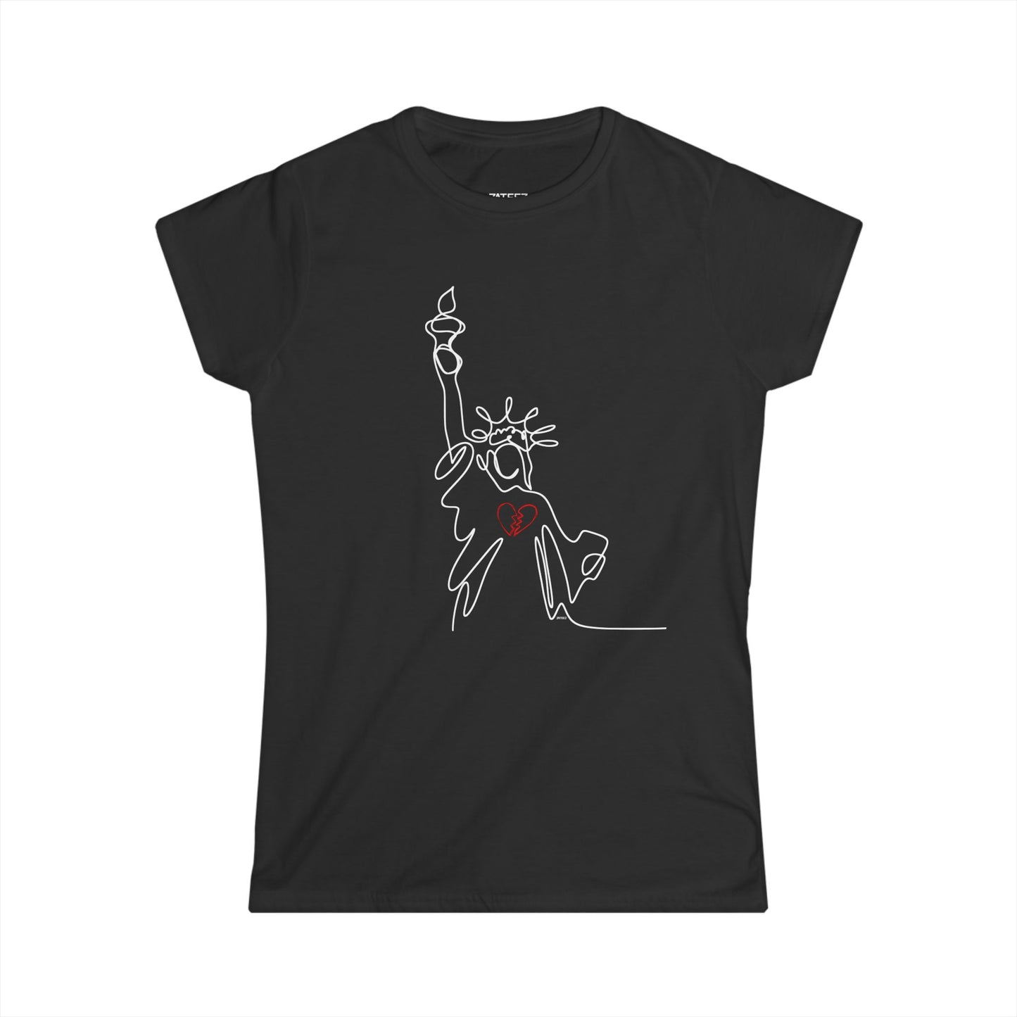 Softstyle™ Women's T-Shirt 💔 Statue of Liberty