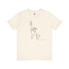 Brokenhearted Statue of Liberty 💔 Unisex Lightweight Jersey Cotton T-shirt