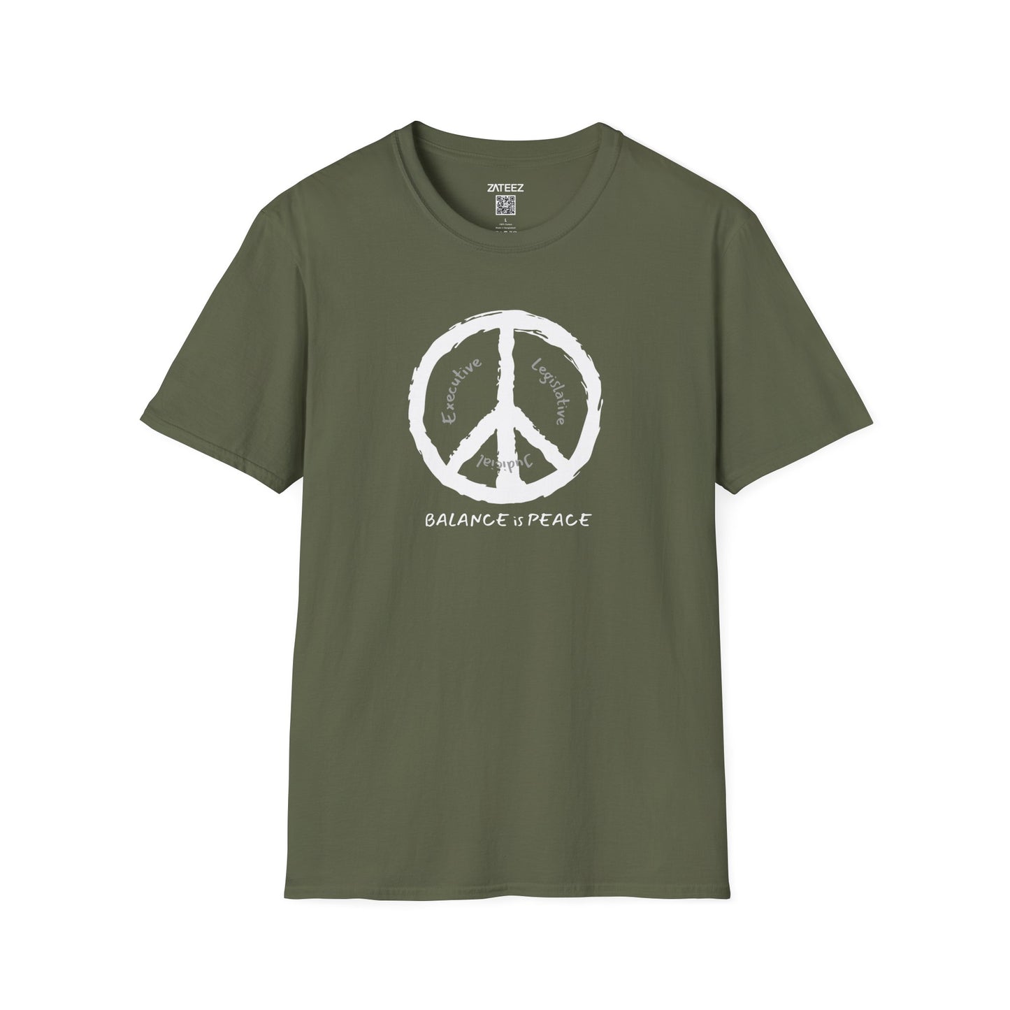 Balance is Peace ☮️ Cotton Unisex T-Shirt