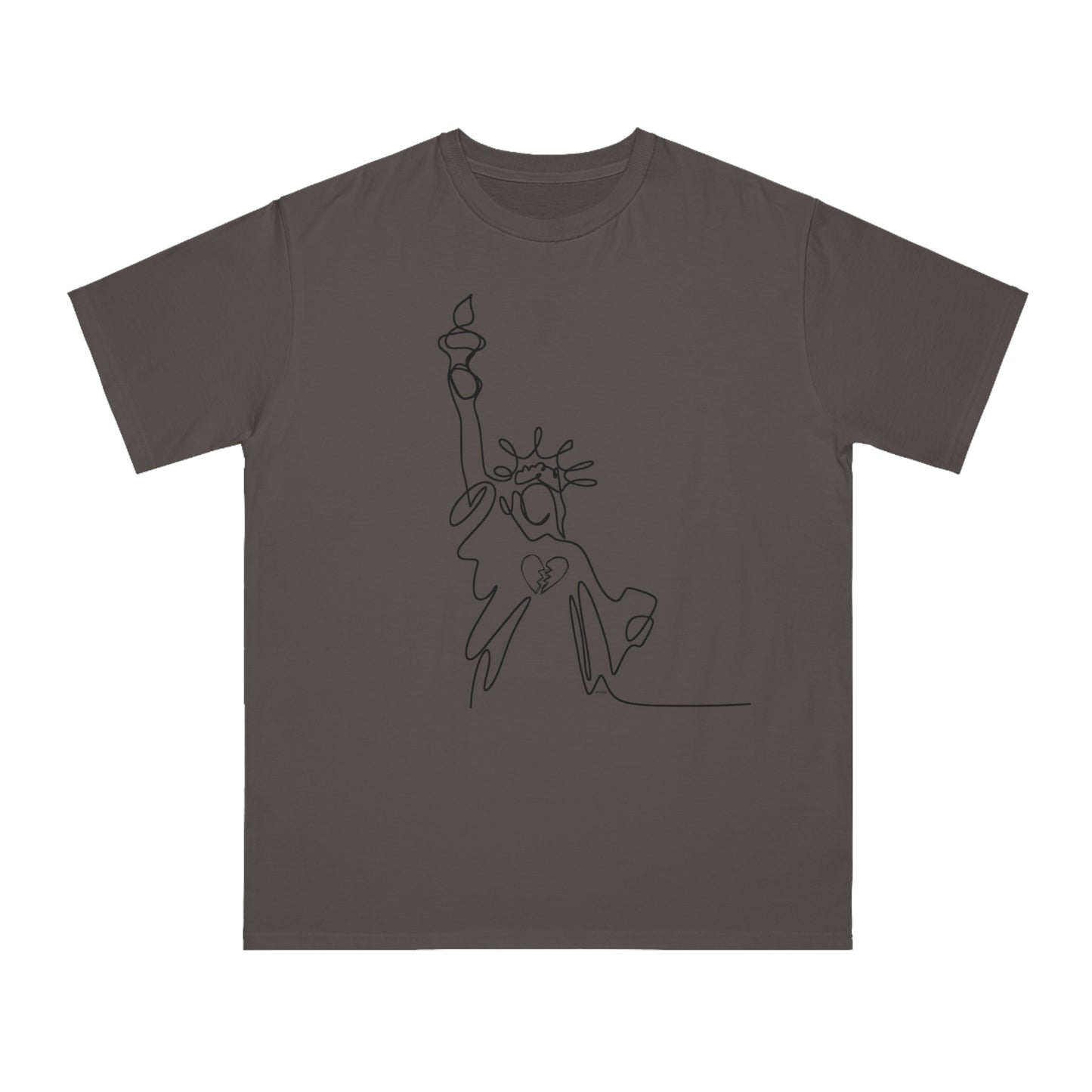 Organic 🌱 Unisex T-shirt 🖤 Statue of Liberty
