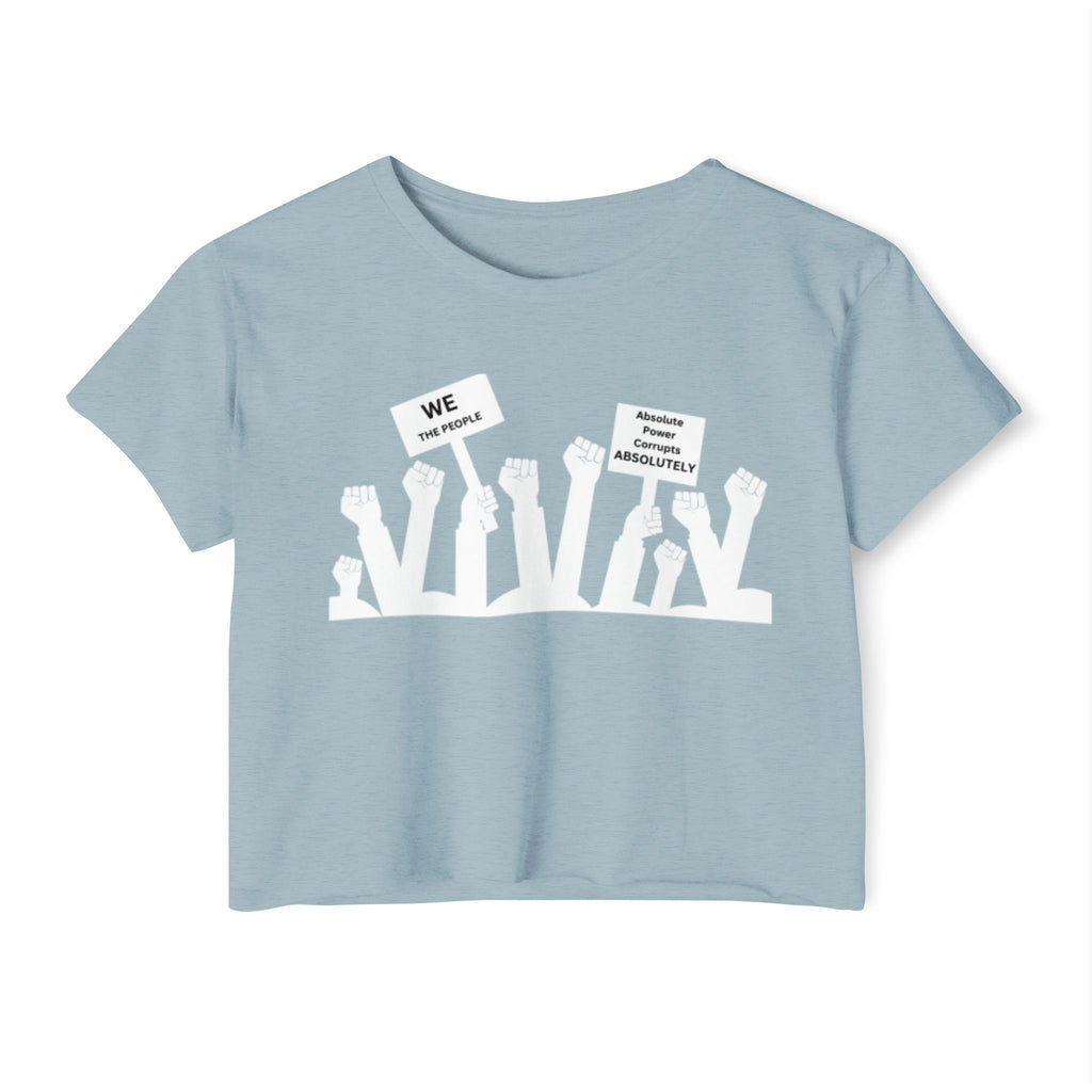 oft Modern Crop Tee Political Protest – ZATEEZ