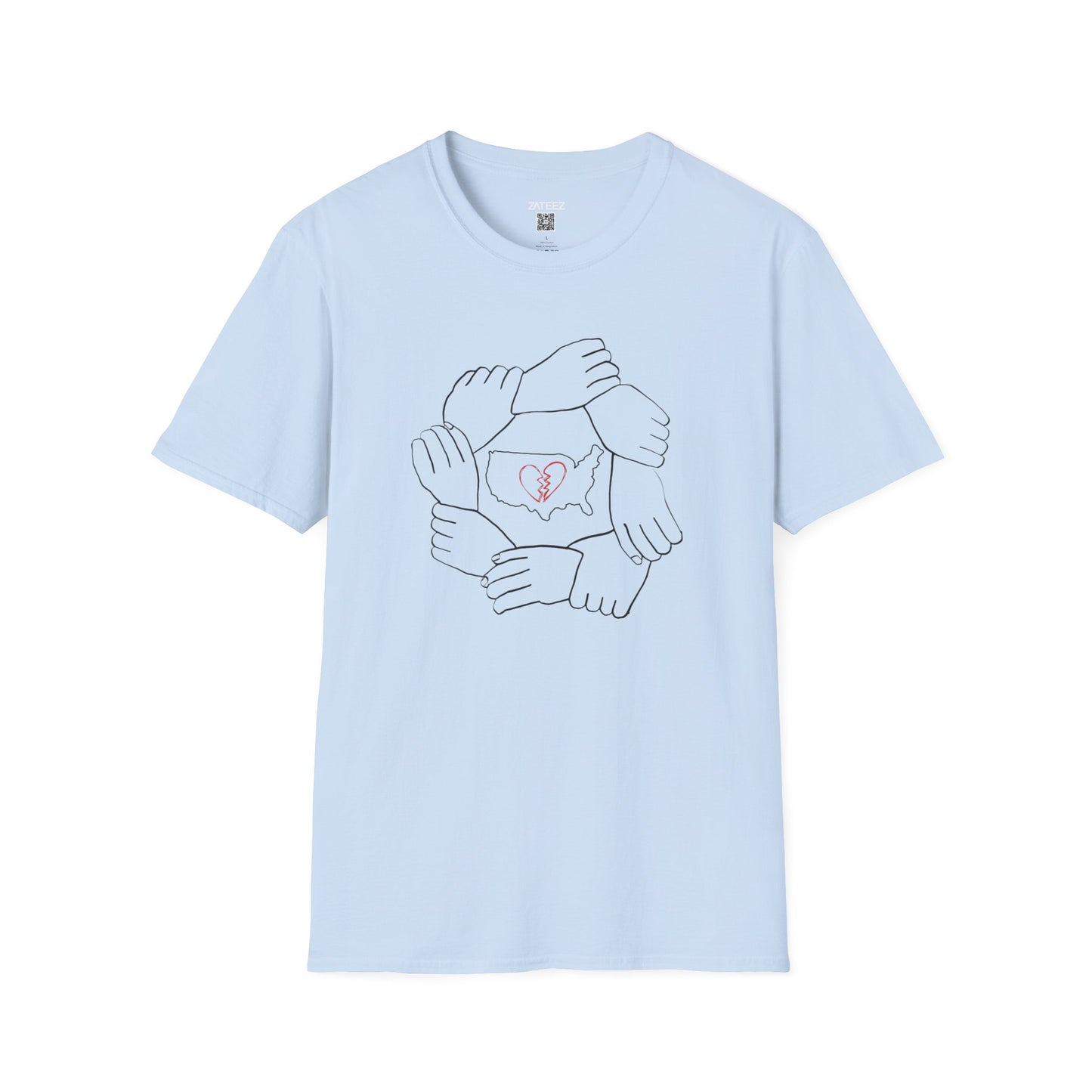 Ultra Soft Cotton Unisex T-Shirt 💔 Unity