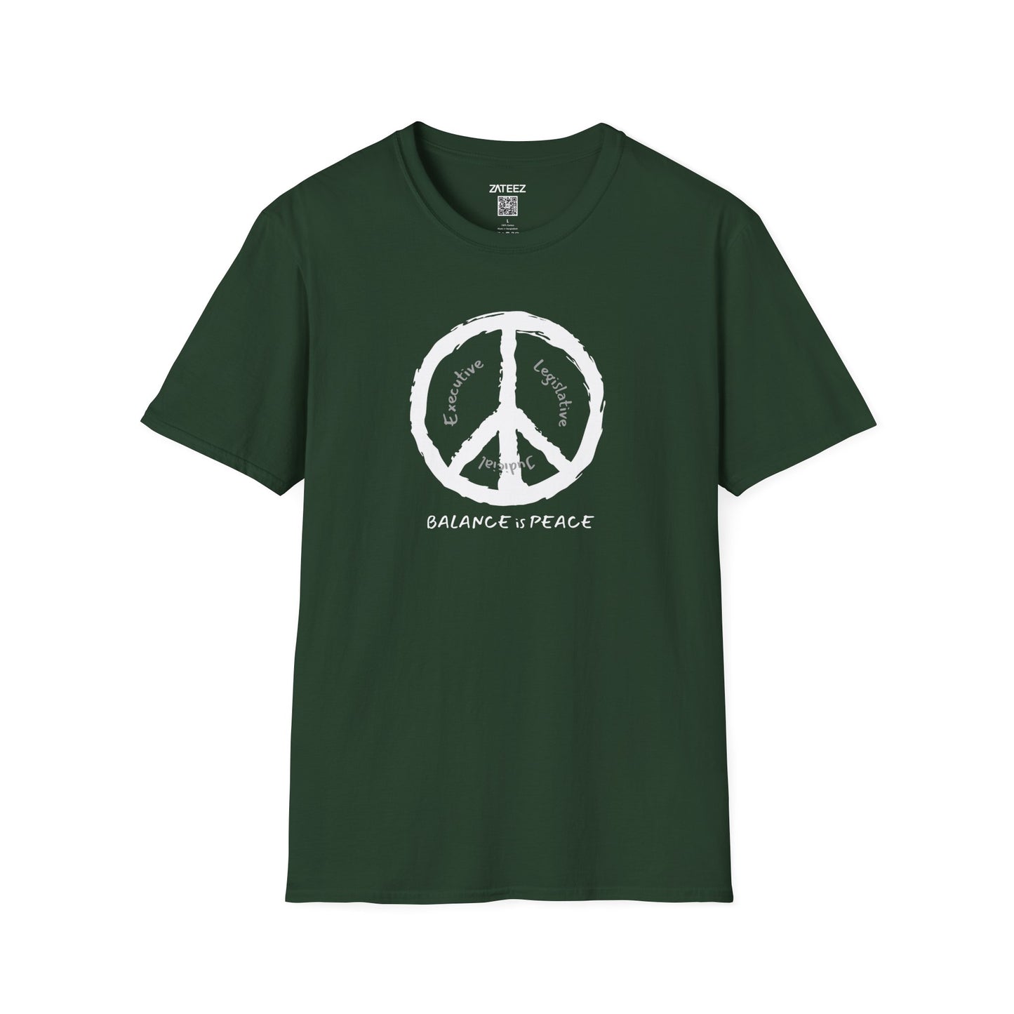 Balance is Peace ☮️ Cotton Unisex T-Shirt