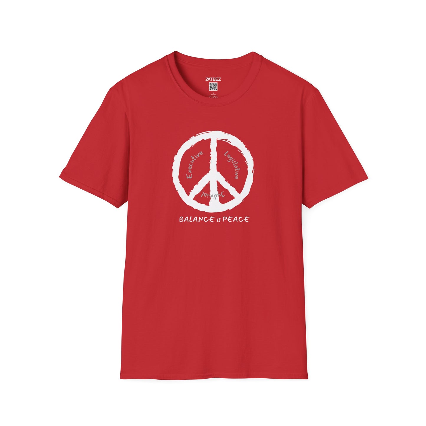 Balance is Peace ☮️ Cotton Unisex T-Shirt